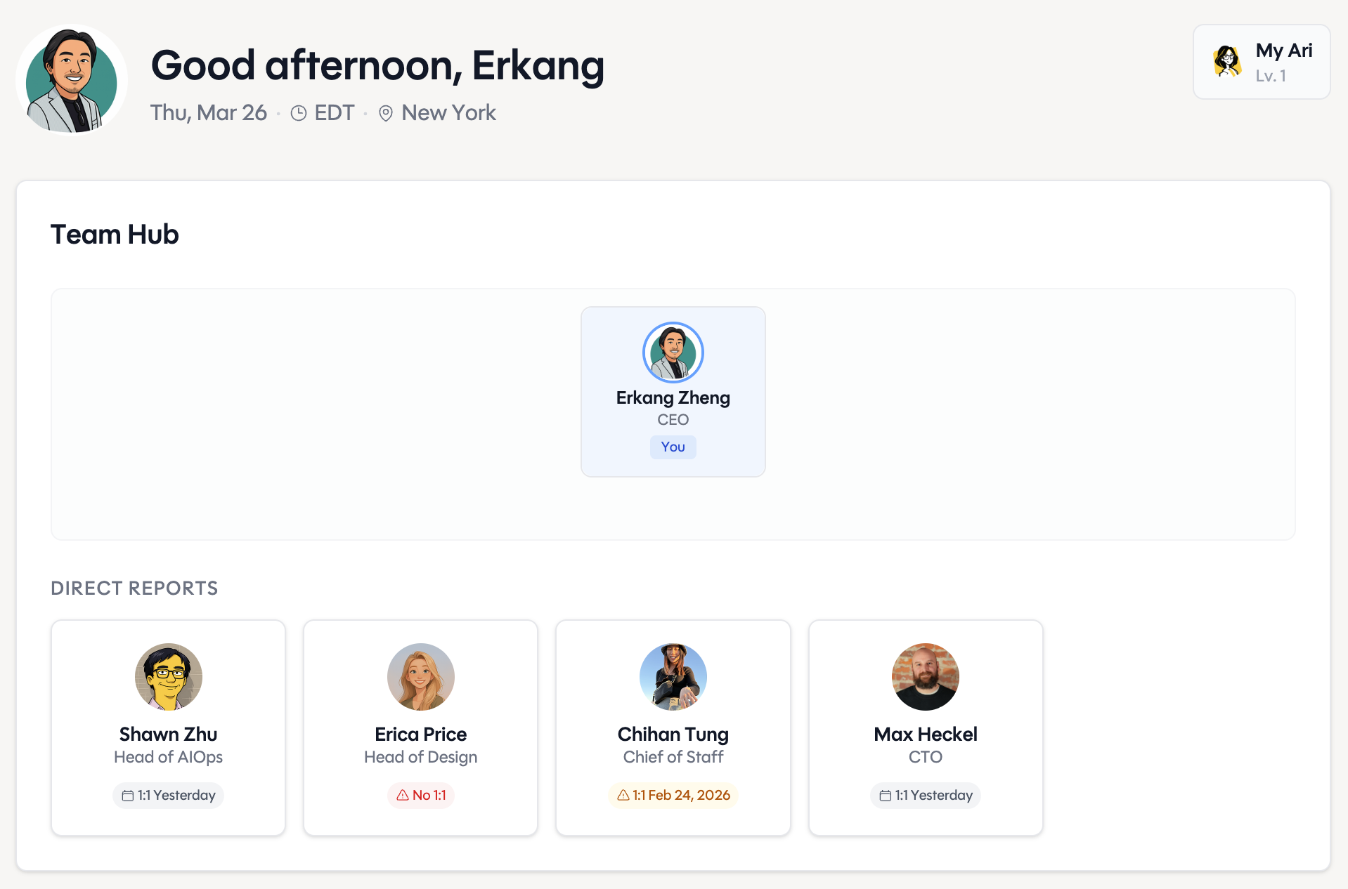 Manager Hub